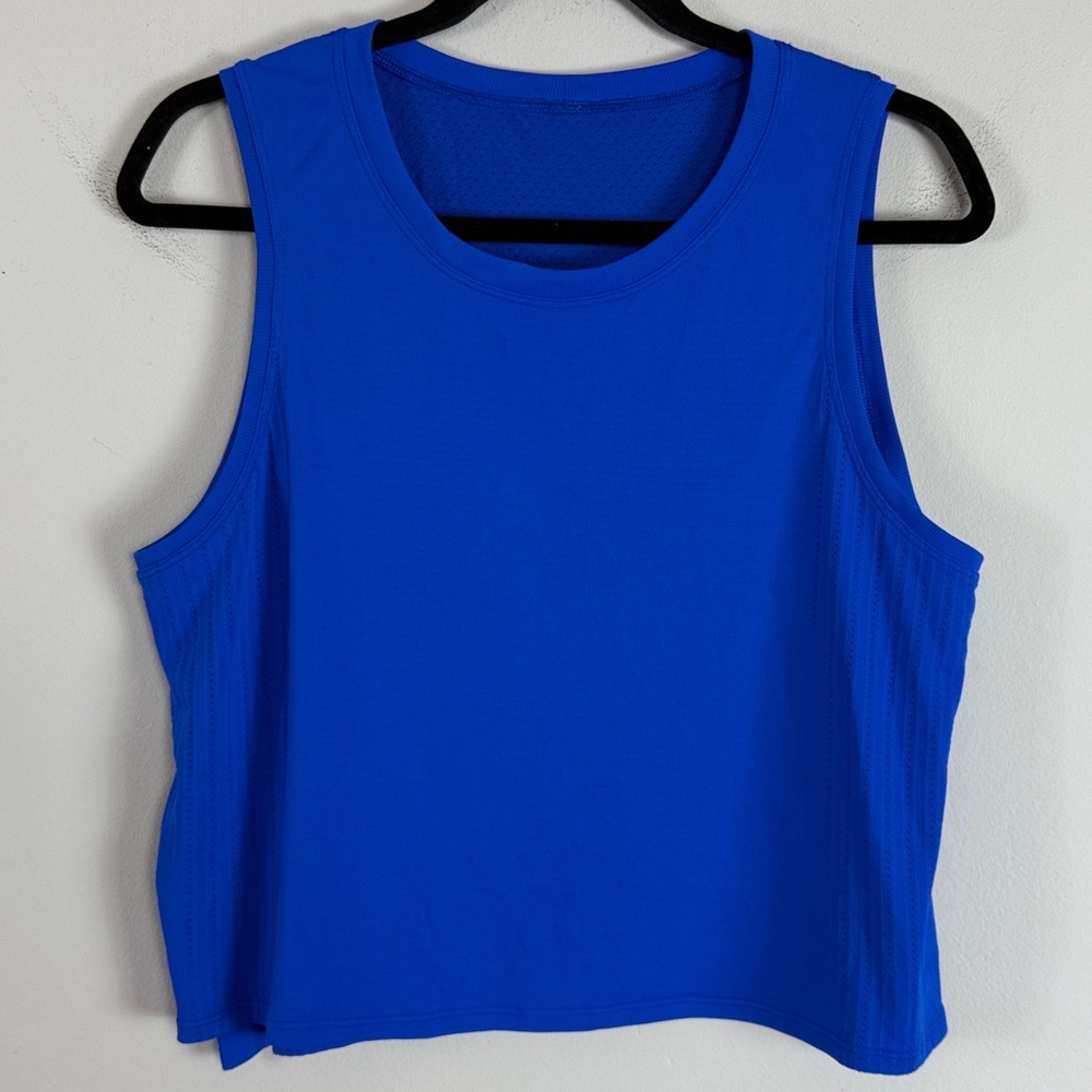 lululemon athletica Blue Tank Top